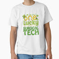 One Lucky Surgical Tech St Patricks Day Funny Gift by Camillepiers