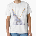 Golden Marble Pyramid (White Marble) Geometry by MindedInc