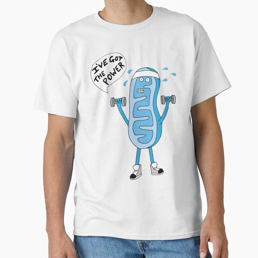 Funny Mitochondria - I've Got The Power of Biology by Geek-topia