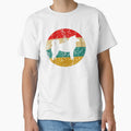 Akita Vintage Retro Akita Inu Dog Tee Gift Love by BargerStore