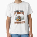 Go Fishing Drink Beer Novelty Grapahic by unassertive19