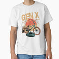 Vintage Backyard Vibes: BMX, Boomboxes, and Garden Hoses by TeeGrit