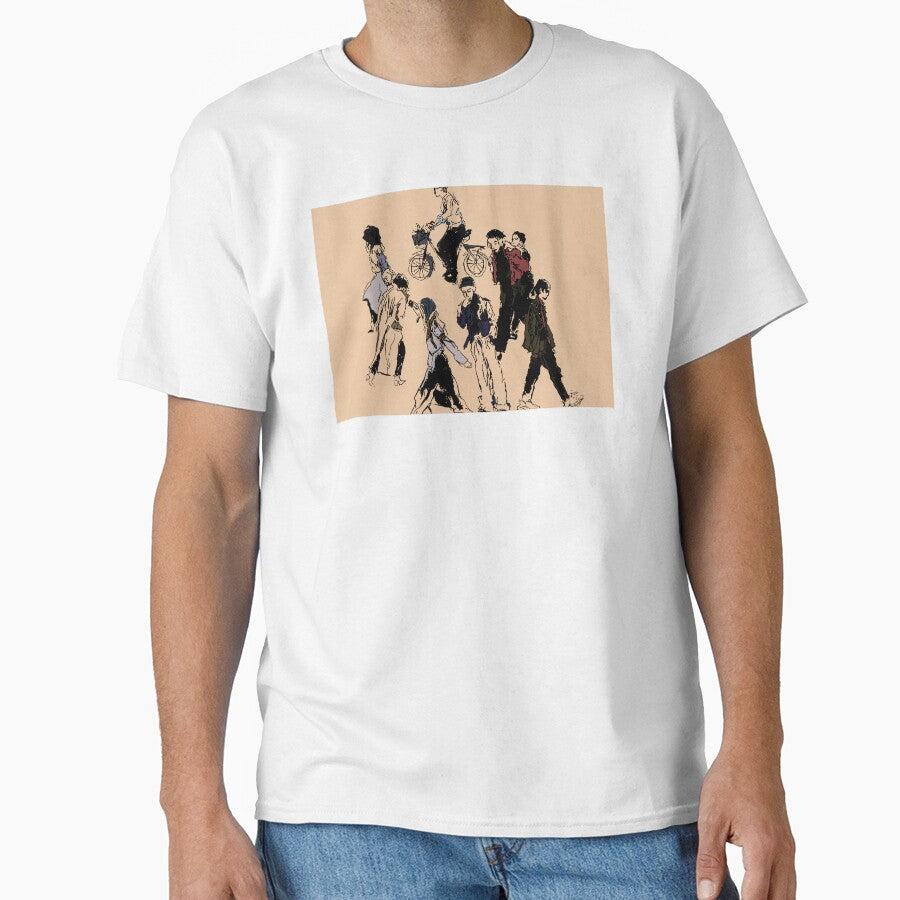 Street fashion crowd (street style) by Khruvenaroh