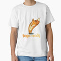 Yoga Ready Cute fox by Aestheticanime2