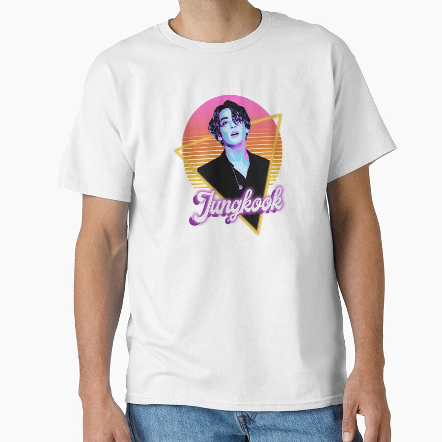 Jungkook BTS Vintage Retro Sunset Bangtan Kpop Music by hyunn1411