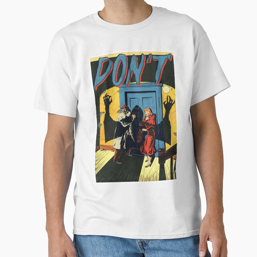 Vintage Don`t Monster Retro Horror Poster Halloween Gift by TheAplus