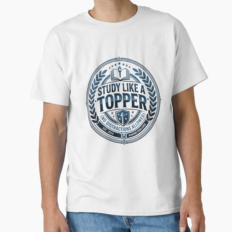Study Like a Topper Motivational Student by Amr Darwish Graphic designer