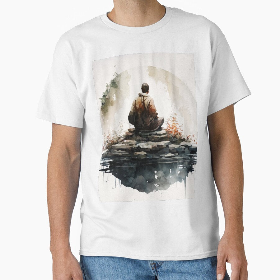 meditation watercolor by shokA Design