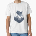 Wolf among Mountains by NicolasGlowArt