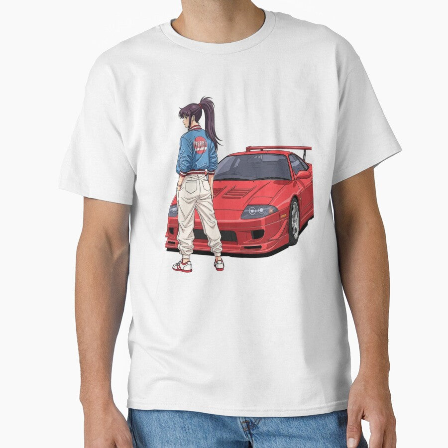 Anime Girl JDM Car Art by Pixel-Perfecto