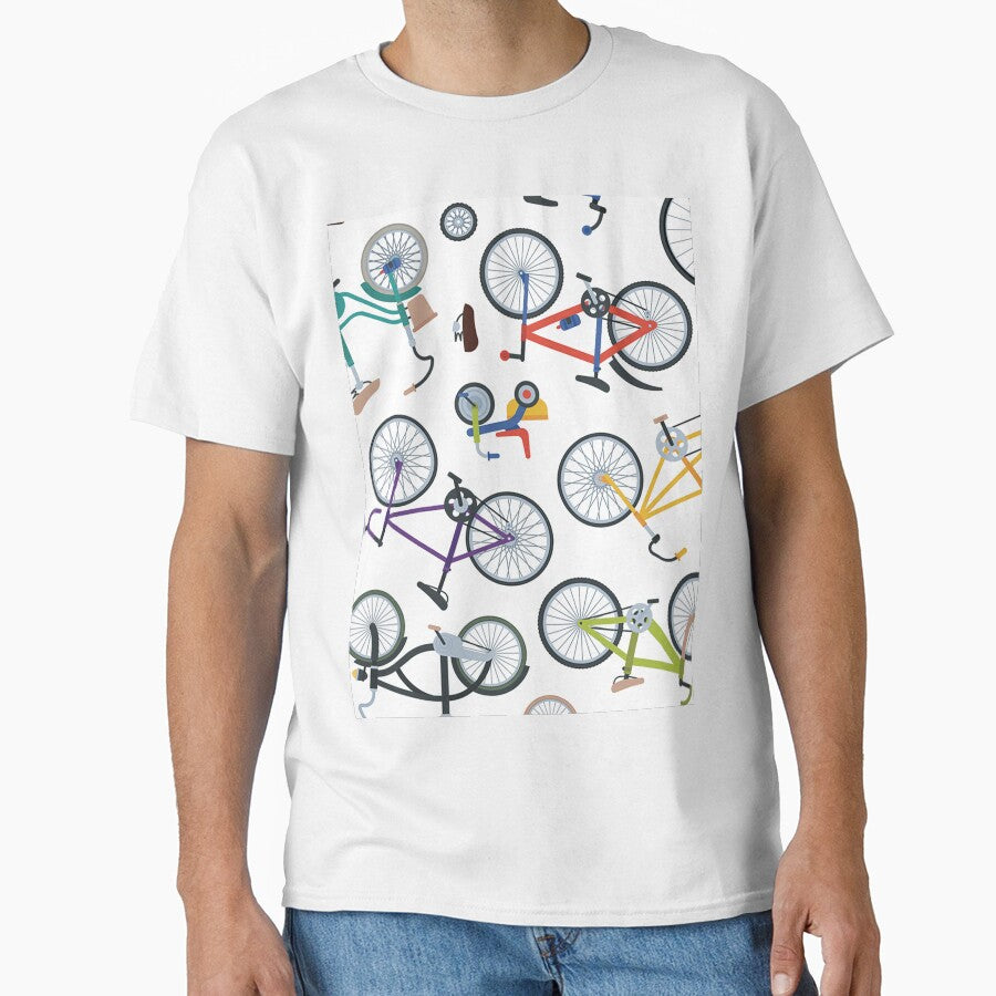 bicycles summer pattern by Huynhdesign