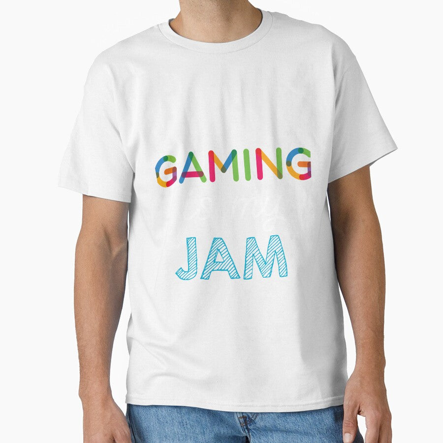 Gaming is my Jam. Funny Gaming Design by Custom365