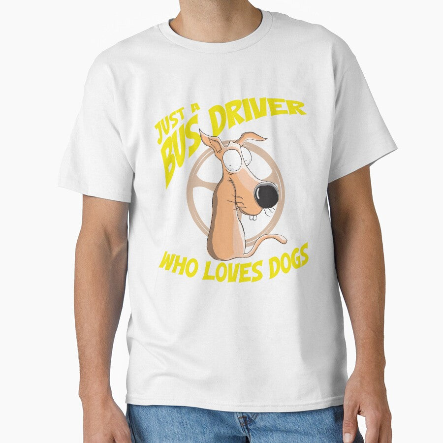 Funny School Bus Driver Dog Lover Owner by MintaApparel