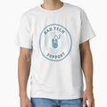 Dad Tech Support Retro Badge by Teeny Quities