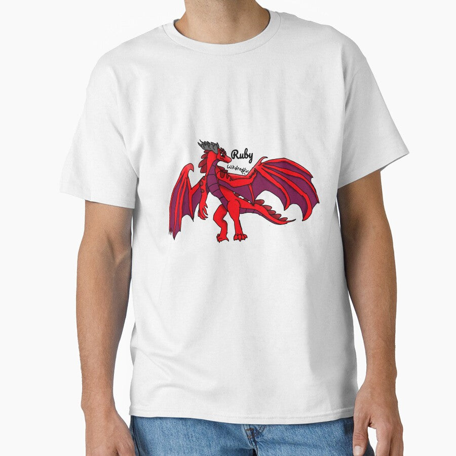 Ruby birthstone dragon by Lux Dragons Emporium