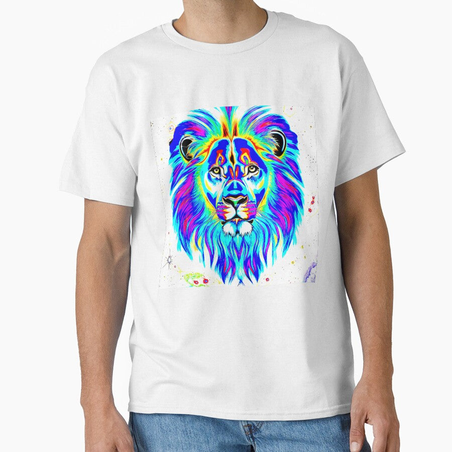 The Lion Blue Rainbow by blakcirclegirl