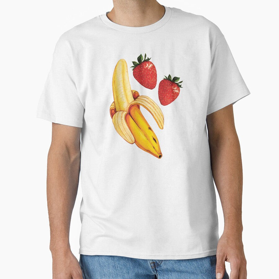 Strawberry Banana Pattern by Kelly  Gilleran
