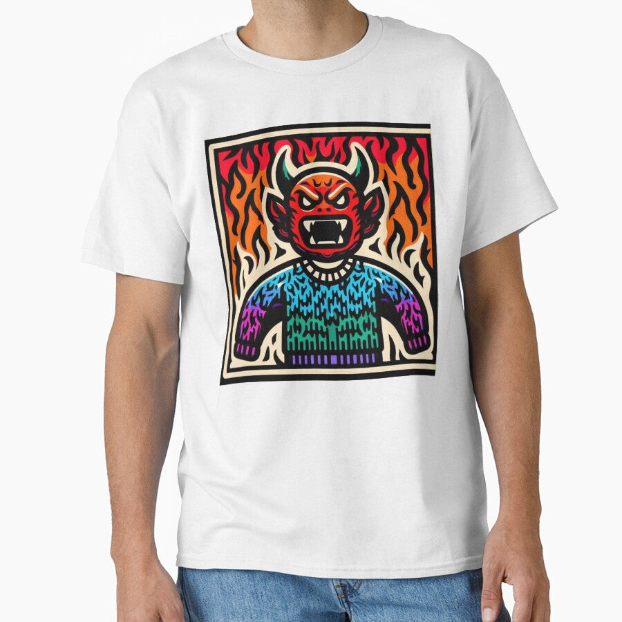 Scary Halloween - Ugly Sweater Art - 014 by sagaofsilence