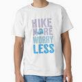 Hike More, Worry Less Hiking Boots Design by Uglyandcute