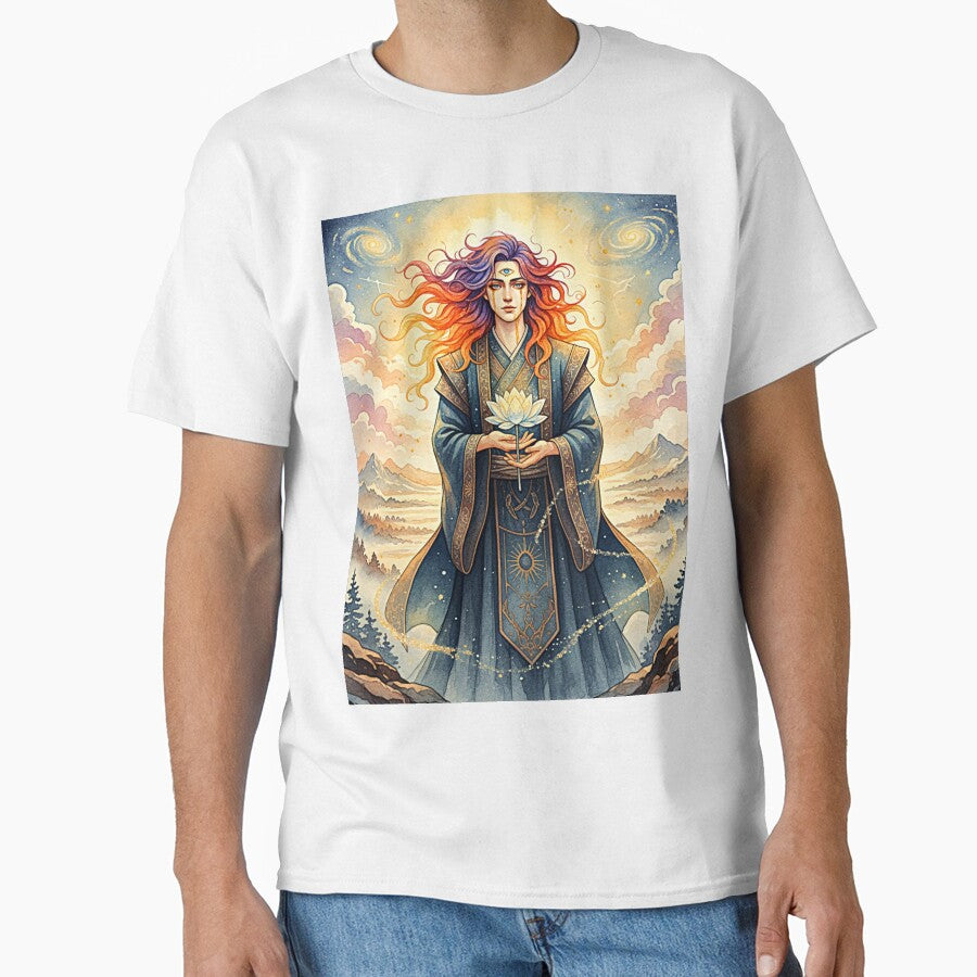 Copy of mythological guardian of flowers and third eye by Ecosetereos
