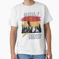 Girl Take a Hike Funny Top T-Shirt by Gracjan Mikitin