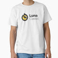 Luna Classic Official Logo Terra Luna LUNC Crypto by MnmlArt