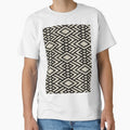 Beige and Black Geometric Art Deco Diamond Pattern Pairs HGTV 2022 Trending Color Canvas Tan HGSW4018 - Colour Trends - Hue - Shade by ColorOfTheYears