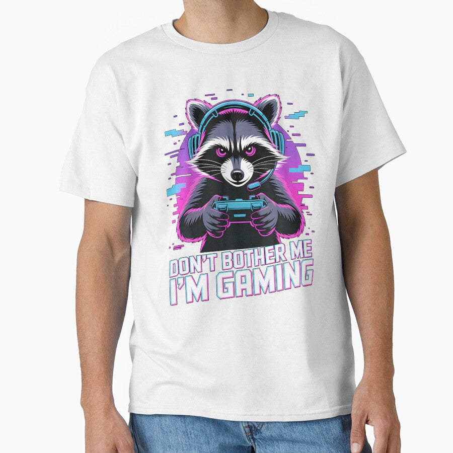 Raccoon Gaming Don'T Bother Me I'M Gaming by MavisJoseph