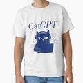 CatGPT – Funny Cat AI Meme for Tech Nerds and Developers by Honominu