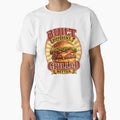 Bullet Different Grilled Better: Retro Badge Cheeseburger Quality Design by irfanshikh