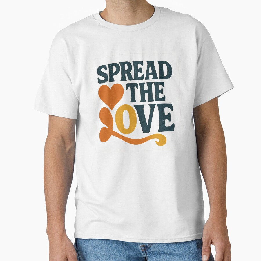 Spread the Love - Retro 70s Valentine Typography by MKreative Studio