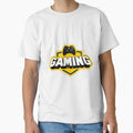 Videogame gaming esports logo console retro gaming by Hypershirty