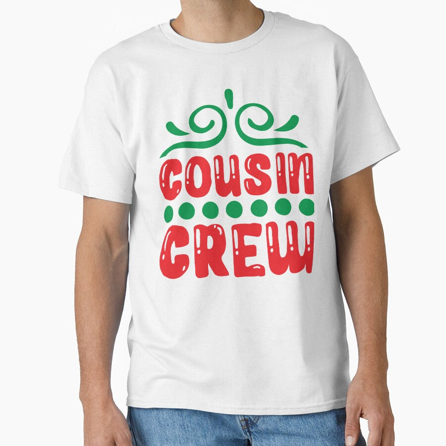 Cousin Crew - Funny Family Matching Christmas Slogan Gift by FuzionRaptor