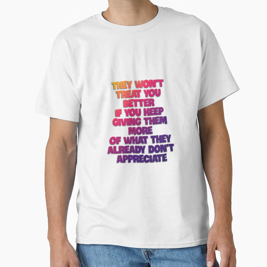 Quotes written T-shirt by Bkstores
