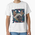 Christmas pattern Siamese cat by LeahcarsArt