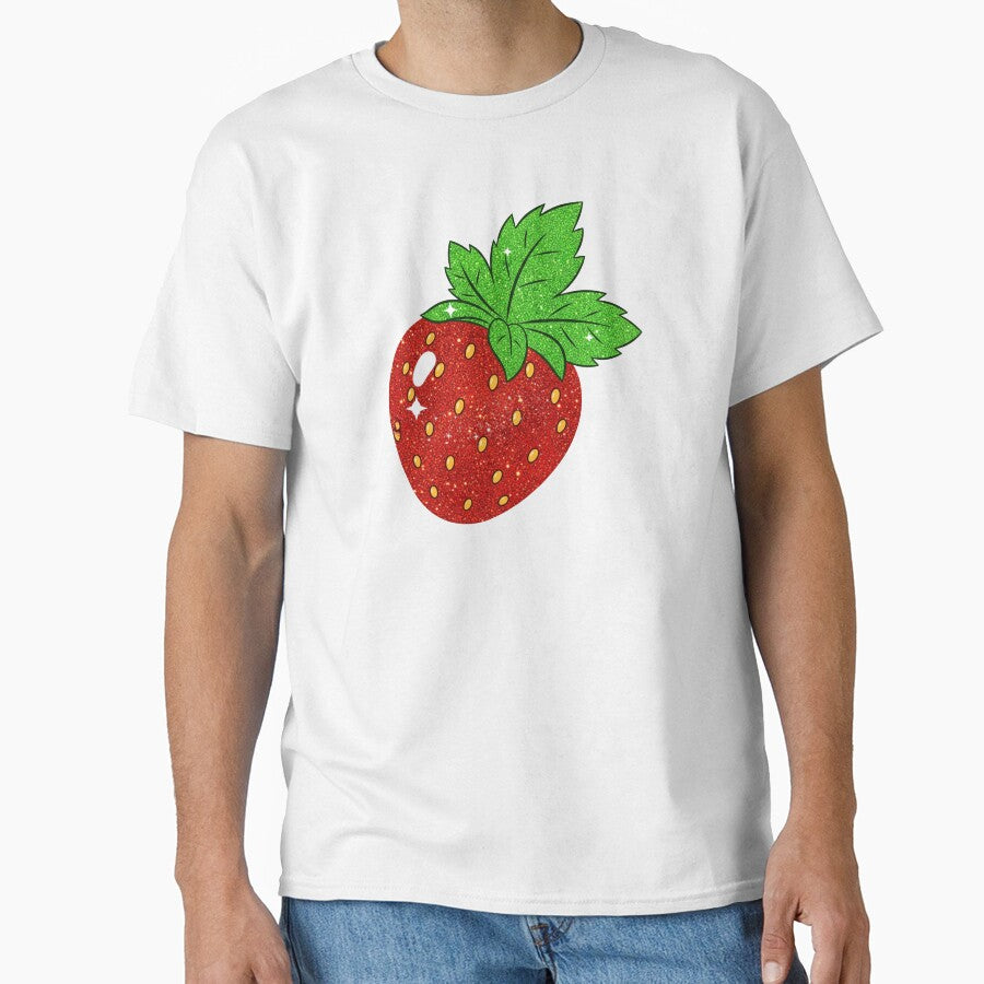 Retro Strawberry Drawing by Claustronautas