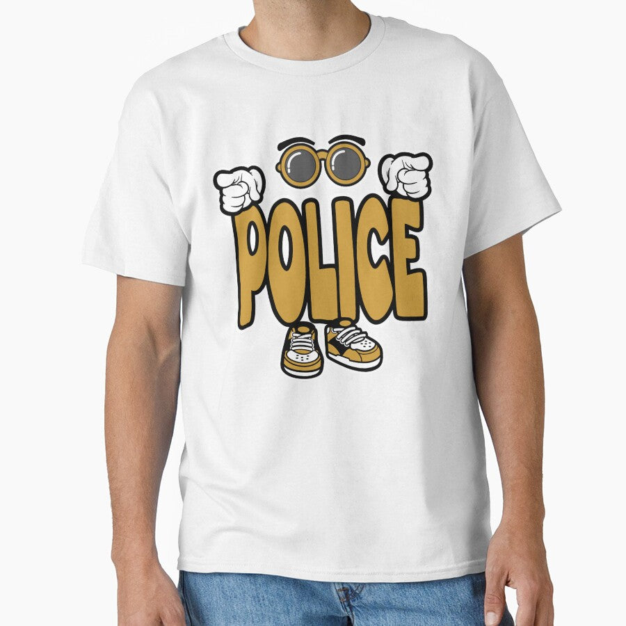 Police - PROFESSIONS typography Character Bold Funny by NFTWords