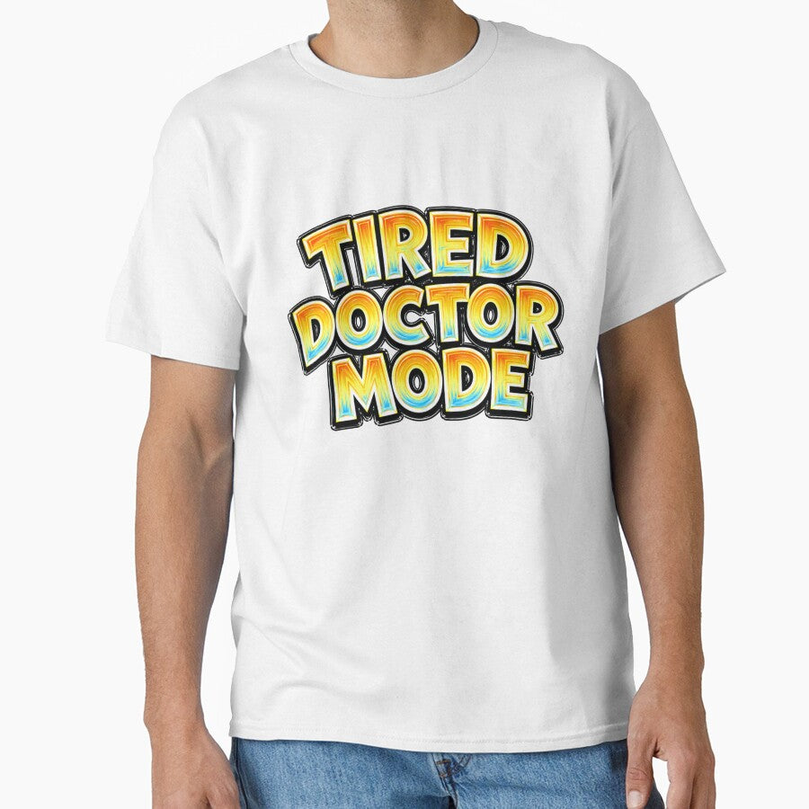 TIRED DOCTOR MODE – hand drawn childlike typography by Mac Sketches