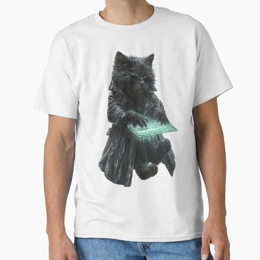 Neo Hacker Cat by pumsquare