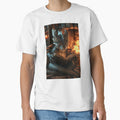 Funny Art Myth Fantasy Folklore Fire Dragon Relaxing C141-1 by MPCFICTION