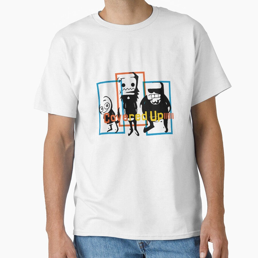 Covered UP Band Tee by PutoTyraStudio