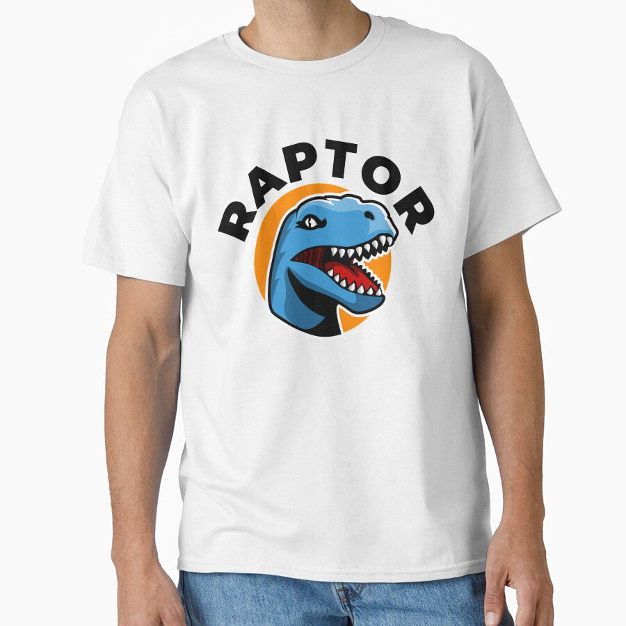 Raptor cartoon by dhridjie