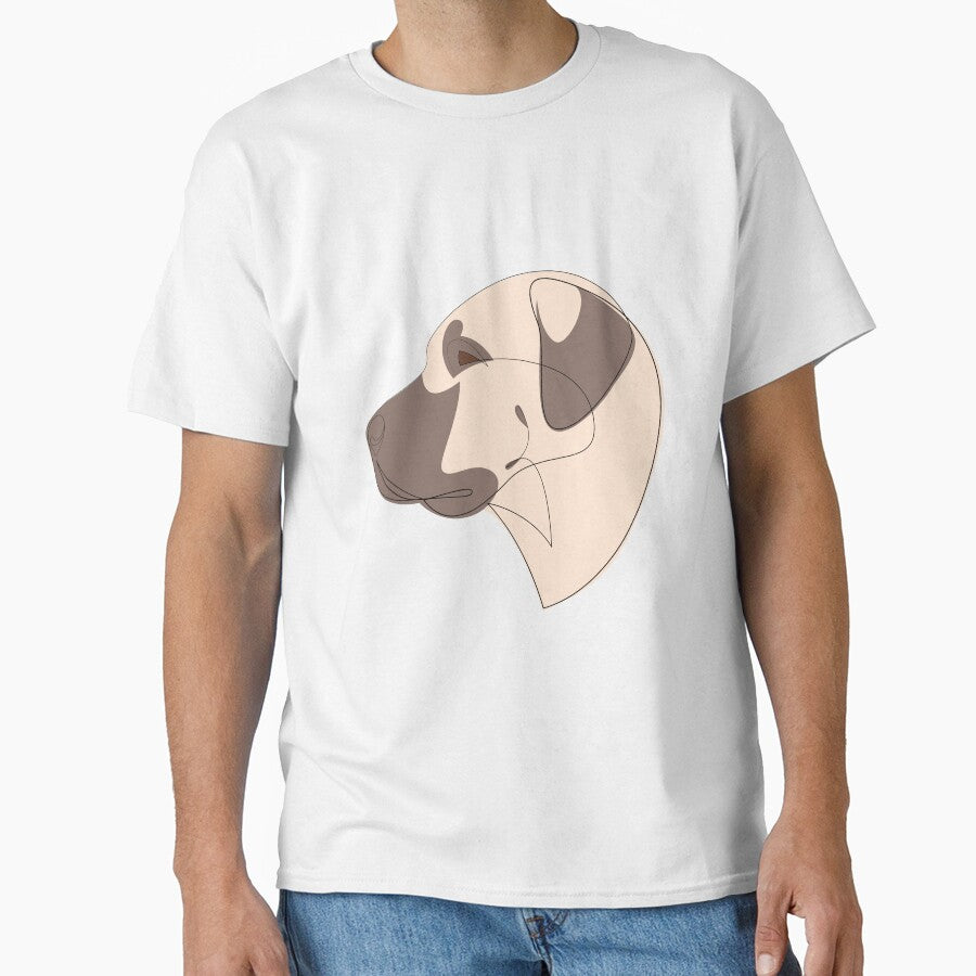Anatolian Shepherd Dog - continuous line by addillum