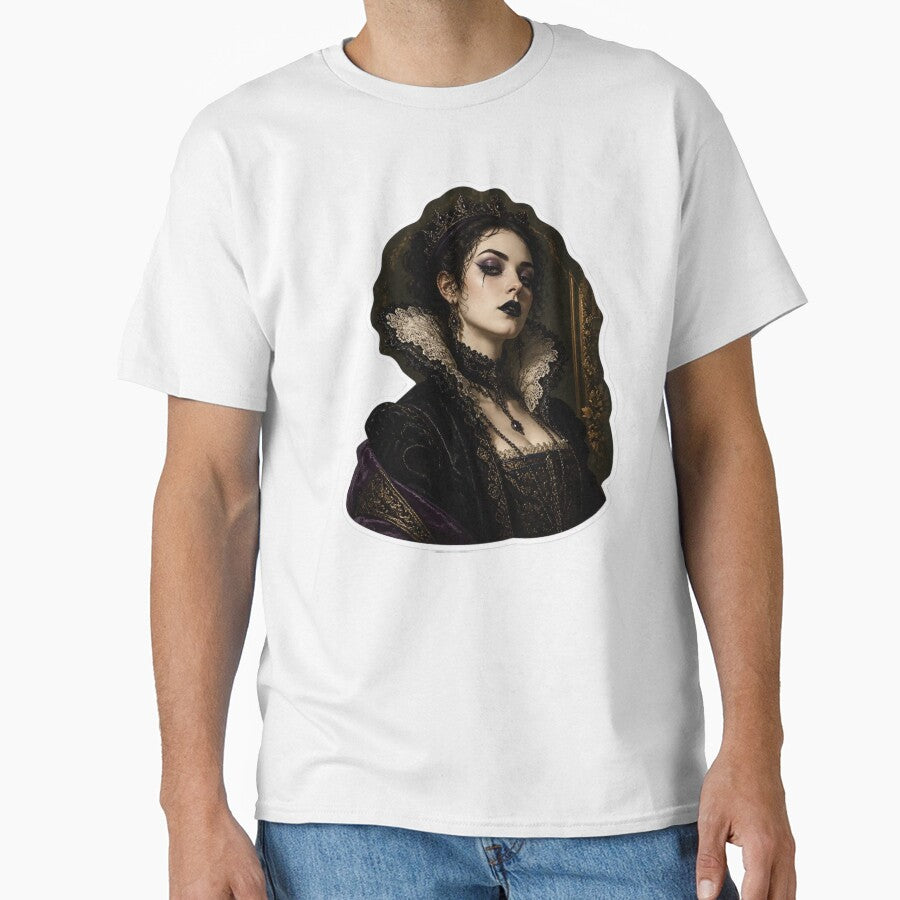 Goth Renaissance Portrait Classical Painting Dark Aesthetic by StickyGuys