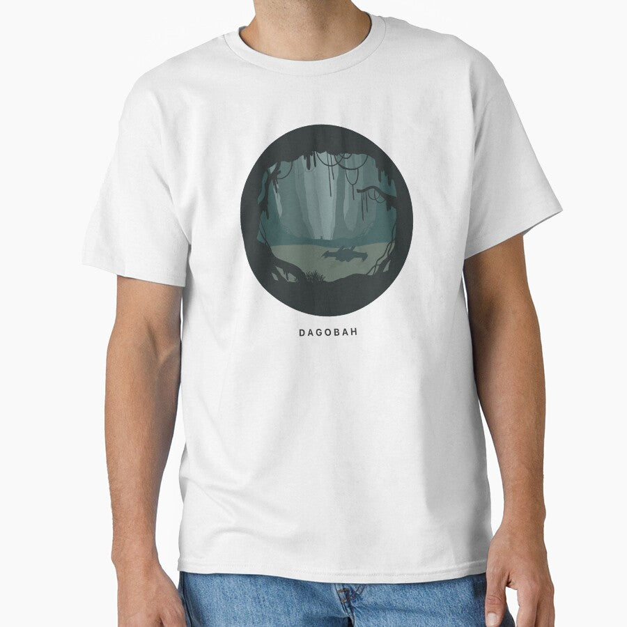 Dagobah Swamp Planet Minimalist by hmyerpost