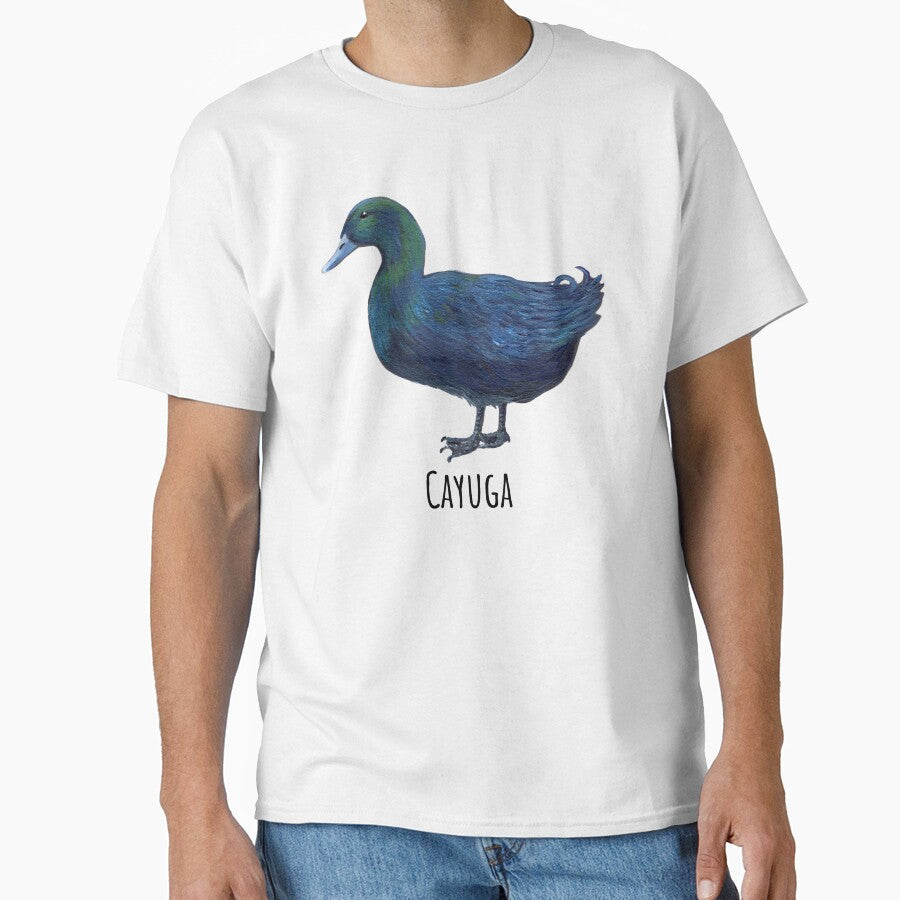 Male Cayuga Duck by Roy & Tiffany