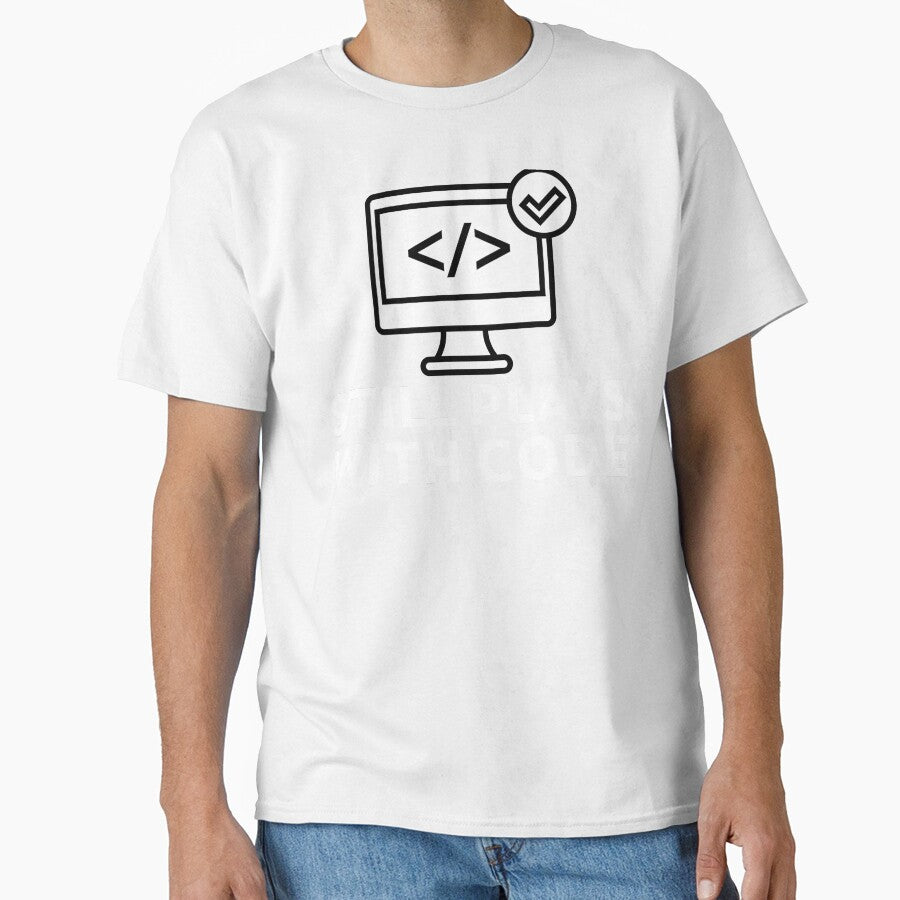 Still Plays with Code Gift for Programmer by RuggedThread