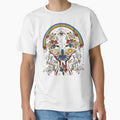 Moth Skeleton Rainbow Woodland by Everpop