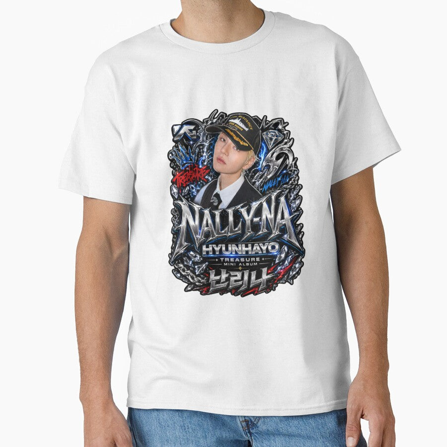 TREASURE NALLY-NA Yoshi Chrome Streetwear Kpop Shirt Design by Valeree Store