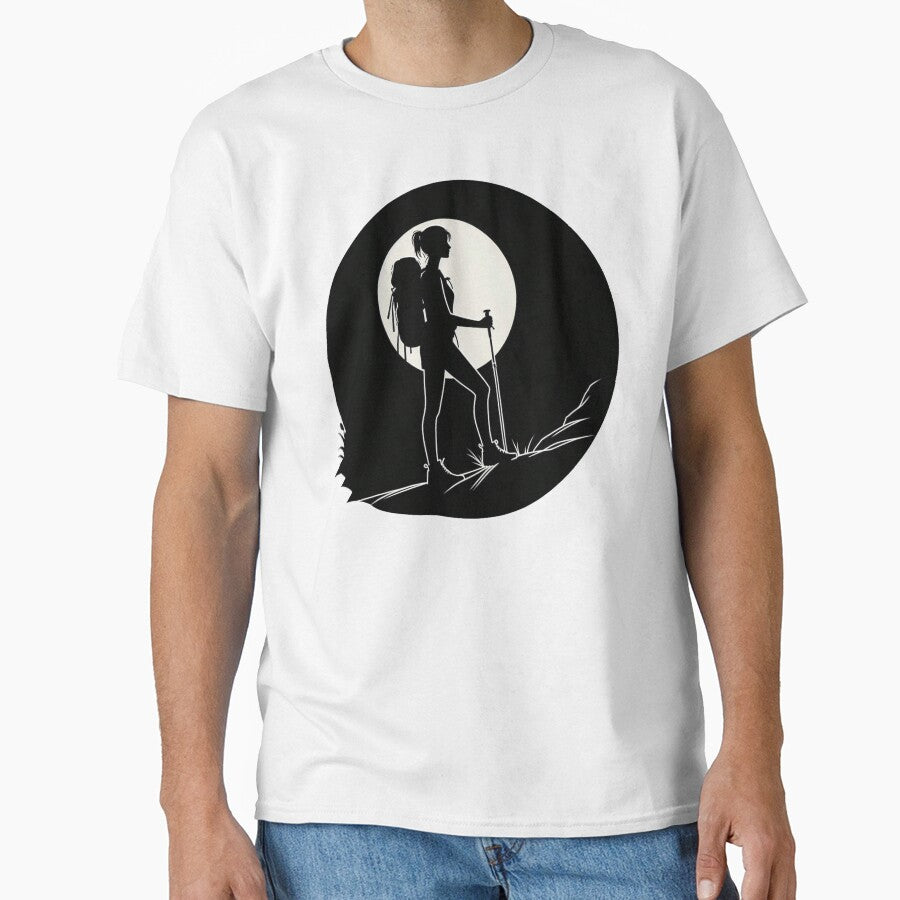 Into The Wild Moonlight - Womens Tee. by PeaktoPrint